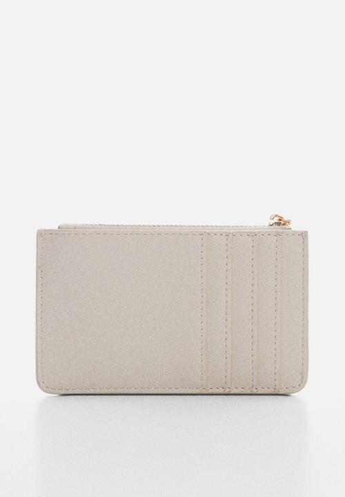 MANGO - Card holder pill - natural