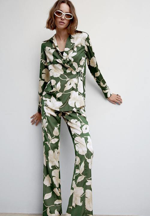MANGO - Shirt grass - green