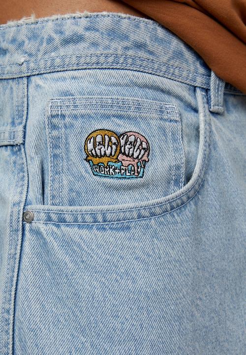 Cotton On - Baggy painter jean - carolina blue