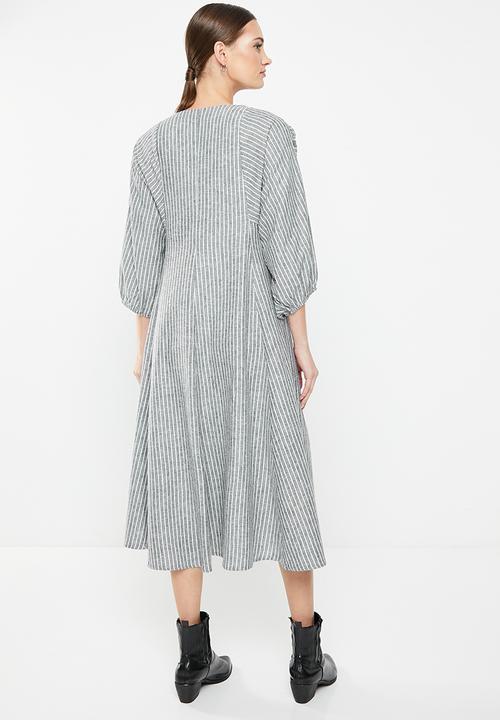 AMANDA LAIRD CHERRY - Lydiana dress - white & black