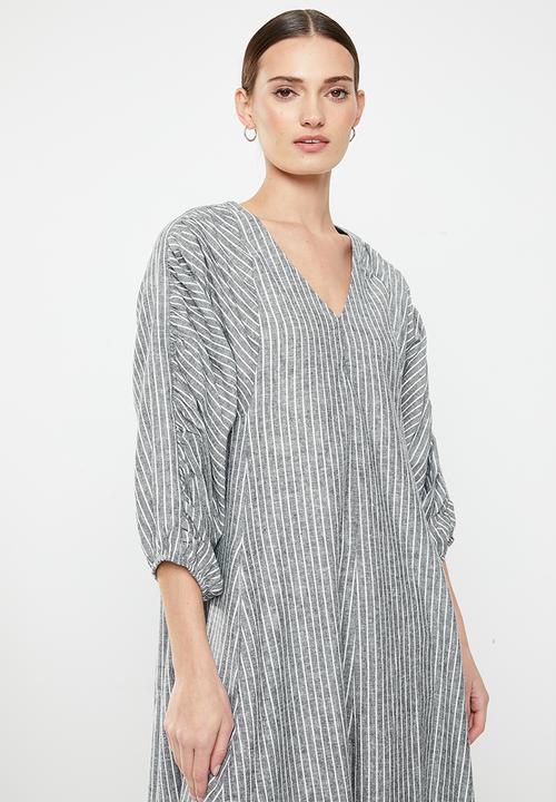 AMANDA LAIRD CHERRY - Lydiana dress - white & black