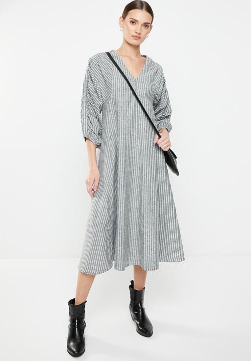 AMANDA LAIRD CHERRY - Lydiana dress - white & black