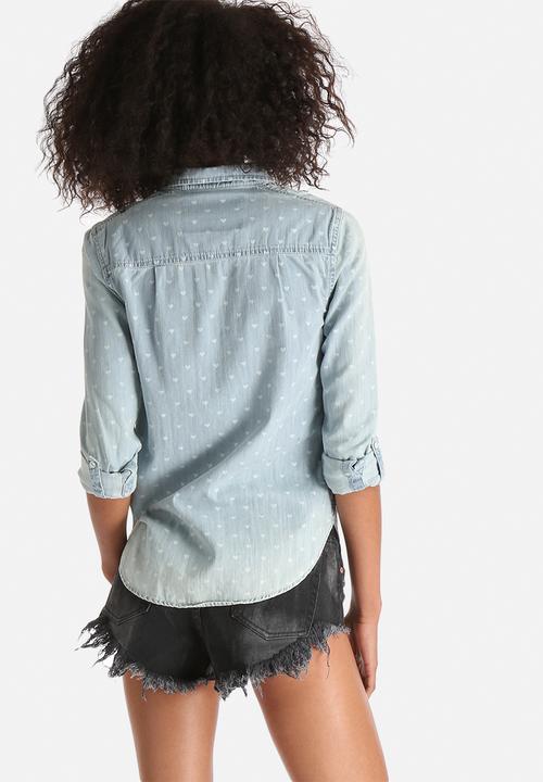 Superdry. - Denim Wash Shirt