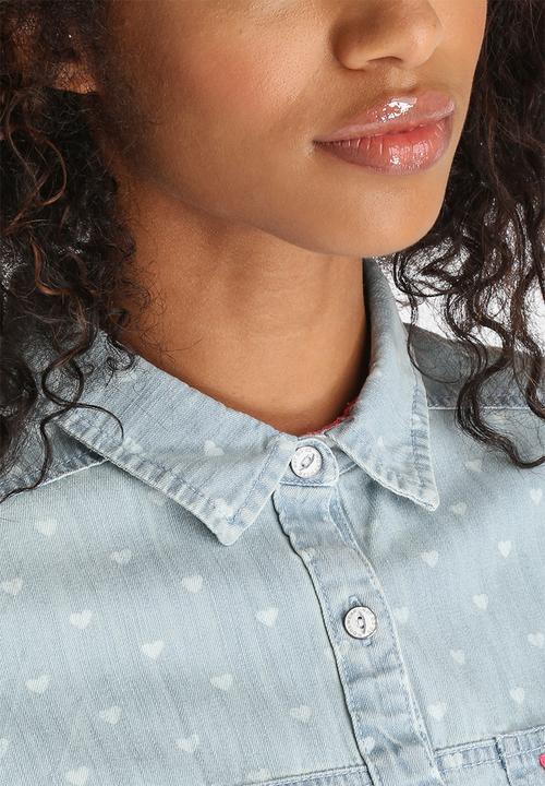 Superdry. - Denim Wash Shirt