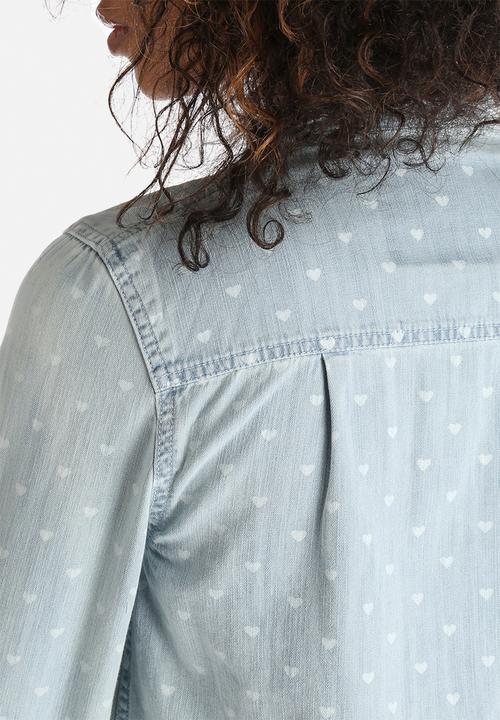 Superdry. - Denim Wash Shirt