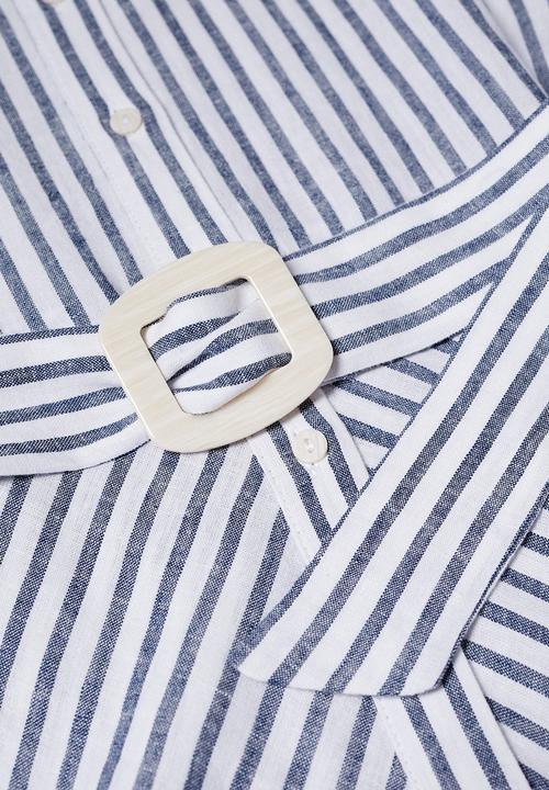 MANGO - Dress patty - white