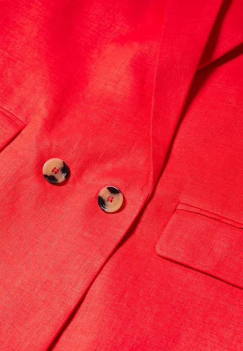 MANGO - Blazer tempoli - red
