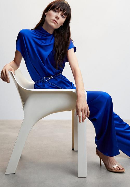 MANGO - One-piece suit atlantis - mid blue