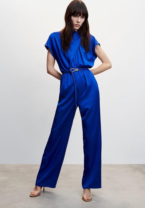 MANGO - One-piece suit atlantis - mid blue