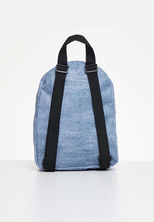 Pop Candy - Snoopy washington denim backpack - grey & blue 
