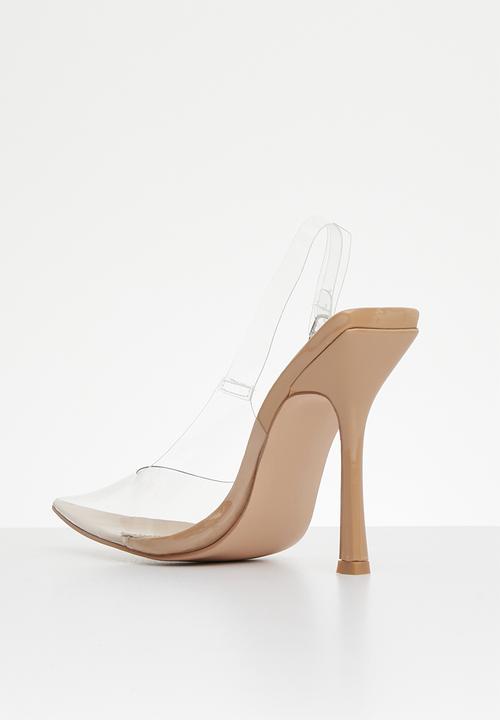 Public Desire - Infinity court heel - nude patent