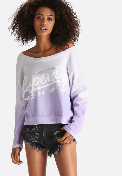 Superdry. - Spray Ombre Boxy Sweat