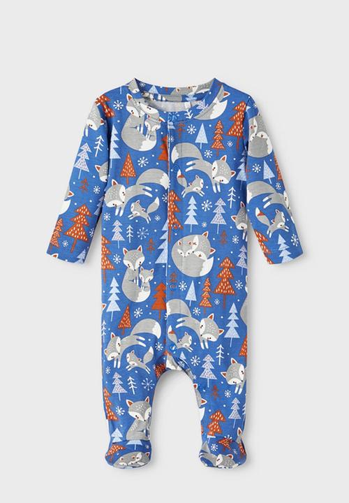 Name It - 2pk sleepsuit - blue