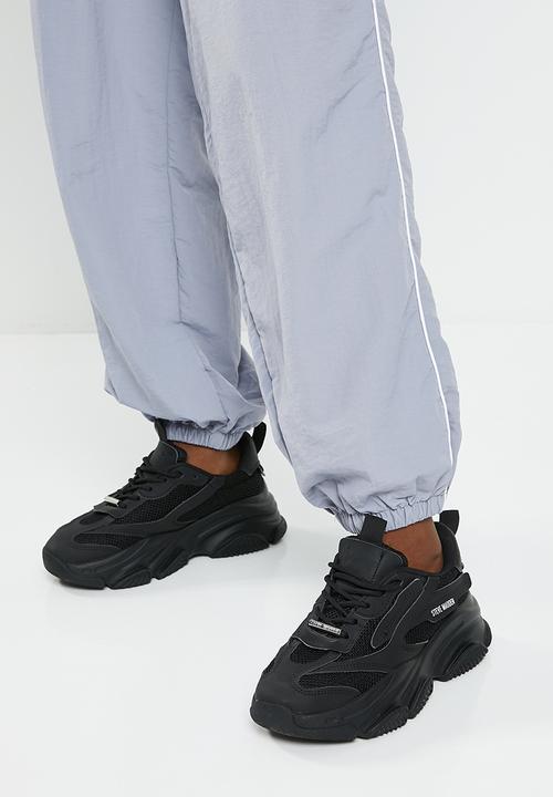 Factorie - Relaxed lightweight track pant - silver bullet/white