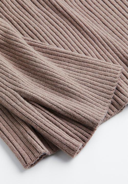 H&M - Oversized turtleneck jumper - greige