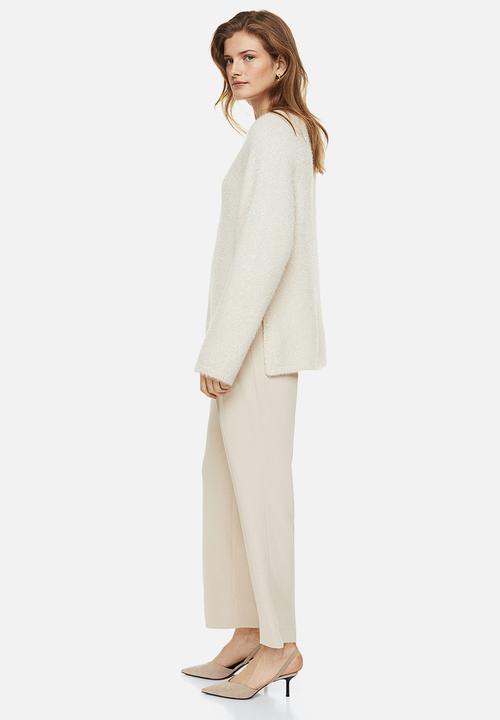 H&M - Oversized fluffy jumper - cream