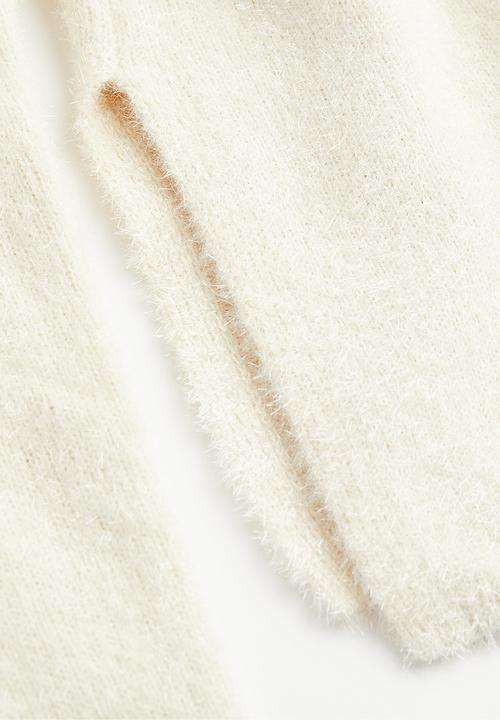 H&M - Oversized fluffy jumper - cream