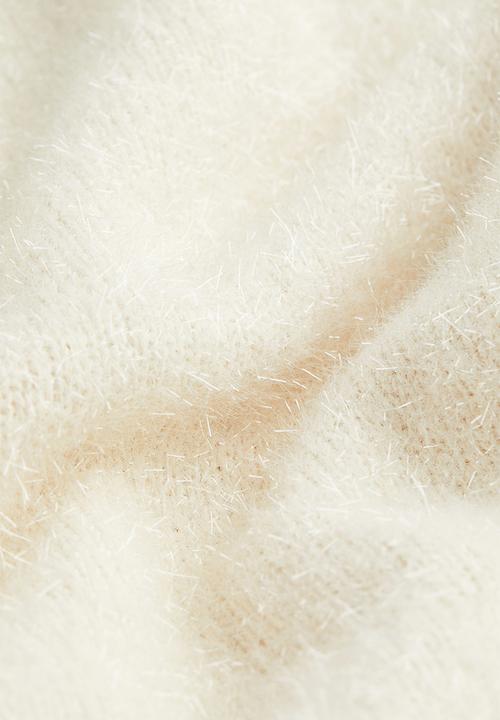 H&M - Oversized fluffy jumper - cream