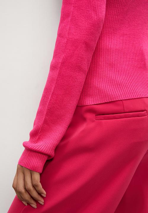 Superbalist - Skinny polo neck - cerise