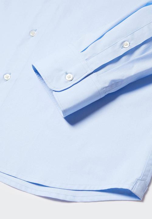 MANGO - Shirt play - sky blue