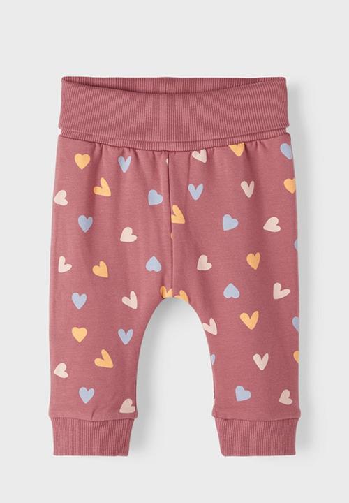 Name It - Printed sweatpants - deco rose