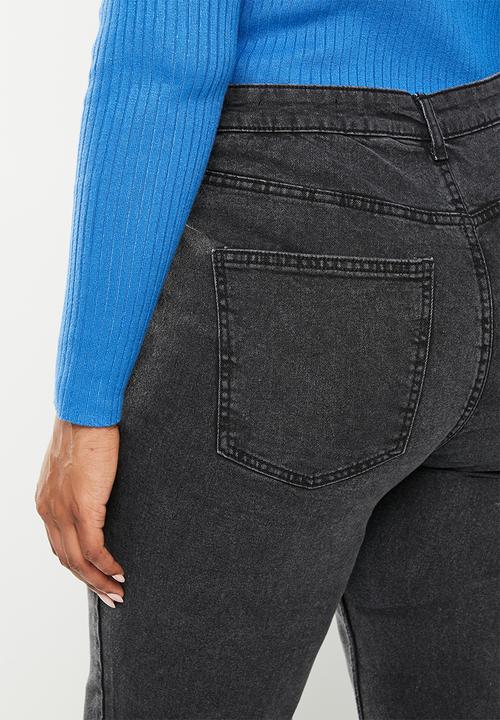 Cotton On - Plus original flare jean - graphite black