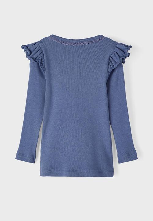 Name It - Long sleeve top - bijou blue