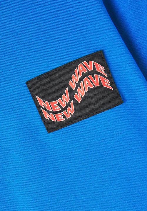 Name It - Benn new wave long sleeve top - imperial blue