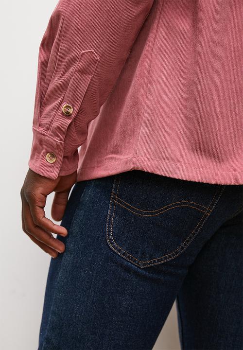 Lark & Crosse - Fine corduroy shirt - pink