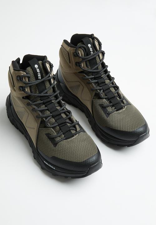 Hi-Tec - Geo trail mid - mid brown & black
