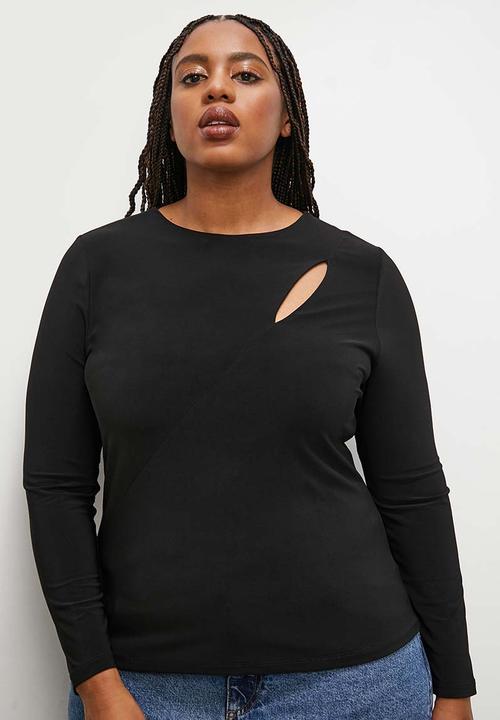 Superbalist - Cut out top - black