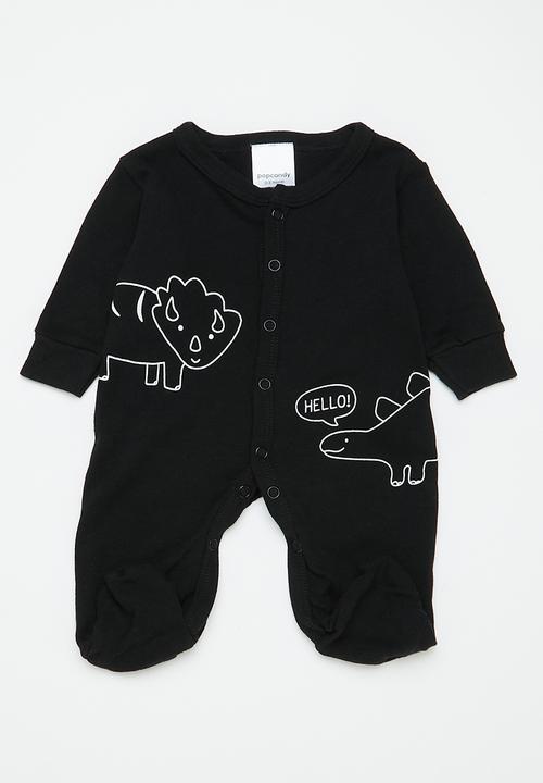 Pop Candy - Boys 3 pack babygrows - multi