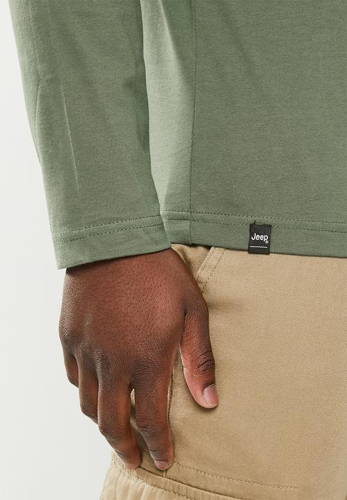 JEEP - Logo/icon strong tee - green