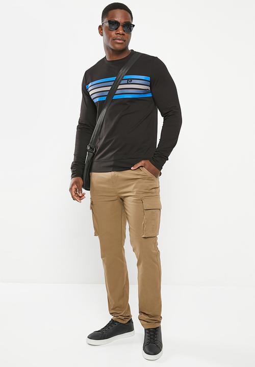 Pierre Cardin - Cargo long pant - taupe