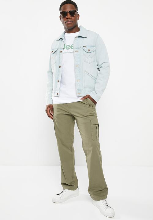 JEEP - Jeep logo print tee - white