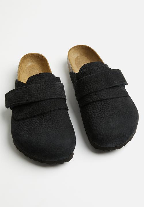 Birkenstock - Nagoya nubuk leather regular - desert buck black