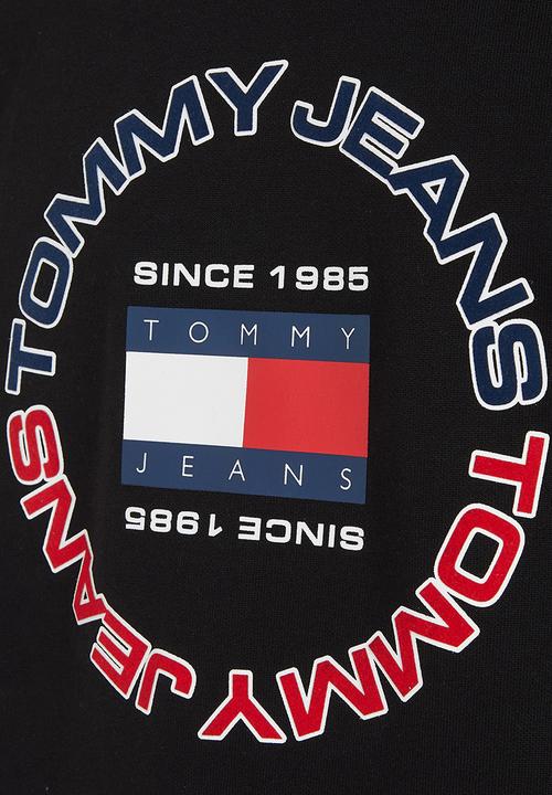 Tommy Hilfiger - Tjm rlxd athletic crew sweatshirt - black