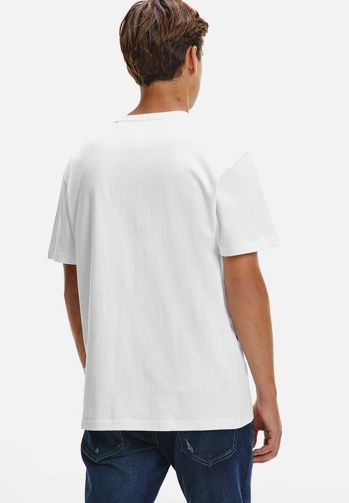 Tommy Hilfiger - Tjm tommy badge tee - white