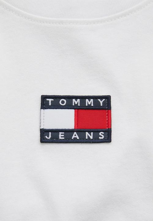 Tommy Hilfiger - Tjm tommy badge tee - white
