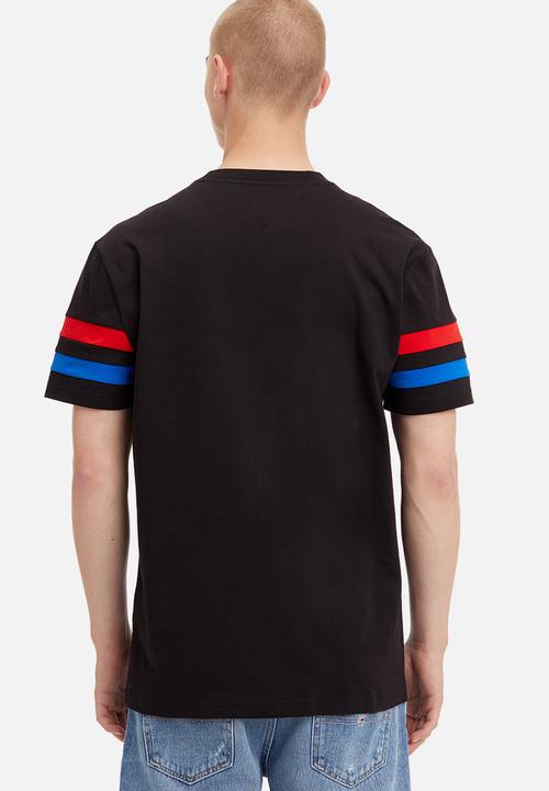 Tommy Hilfiger - Tjm clsc sleeve detail T-shirt - black