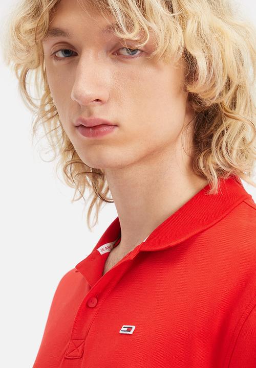 Tommy Hilfiger - TJM classic essential polo - dark red