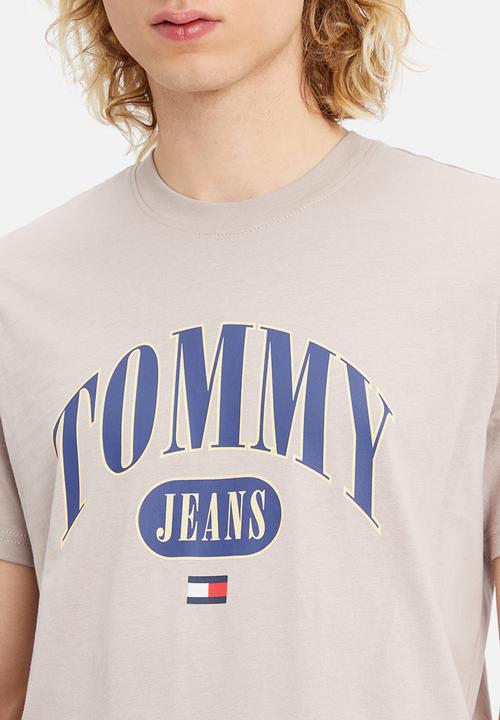 Tommy Hilfiger - Tjm reg entry tee - light brown