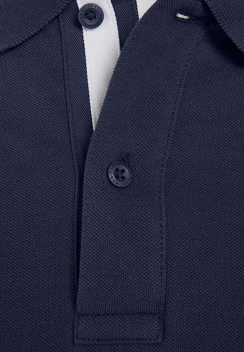 Tommy Hilfiger - Tjm slim solid long sleeve polo - navy