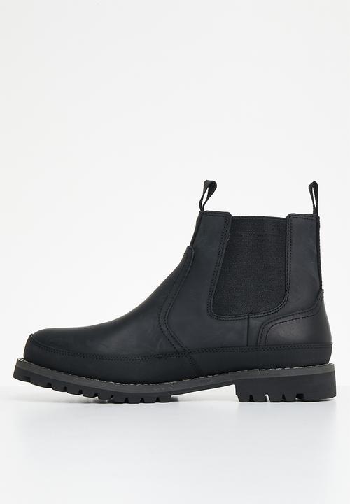 JEEP - Tab chelsea boot - black