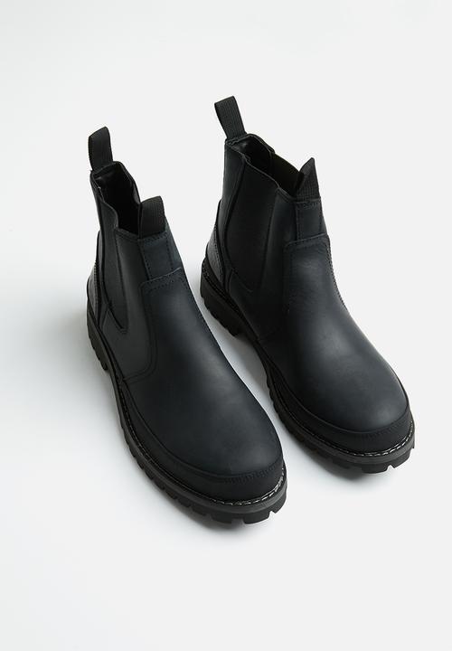 JEEP - Tab chelsea boot - black