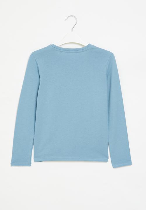GUESS - Long sleeve t-shirt - parisian roof blue