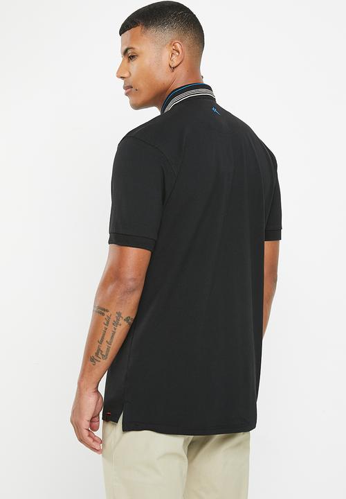 SOVIET - M honcho pique golfer - black