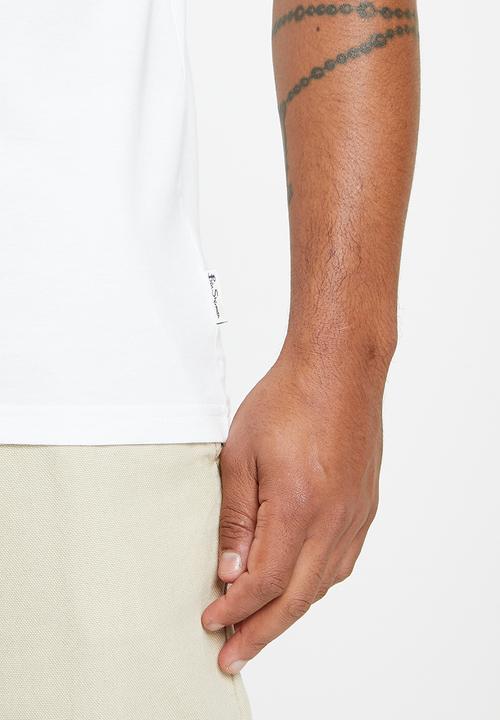 Ben Sherman - Flower Record Tee Shirt - White