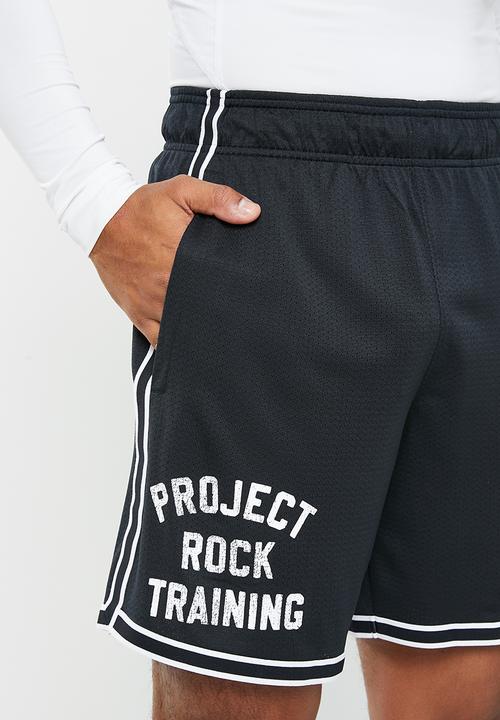 Under Armour - Project rock mesh shorts - black