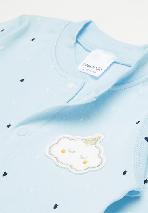 Pop Candy - Baby pj set - blue